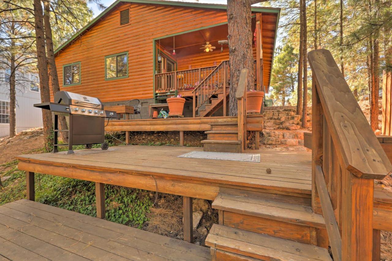 Rustic Cabin With Deck About 4 Mi To Old Town Flagstaff! Extérieur photo